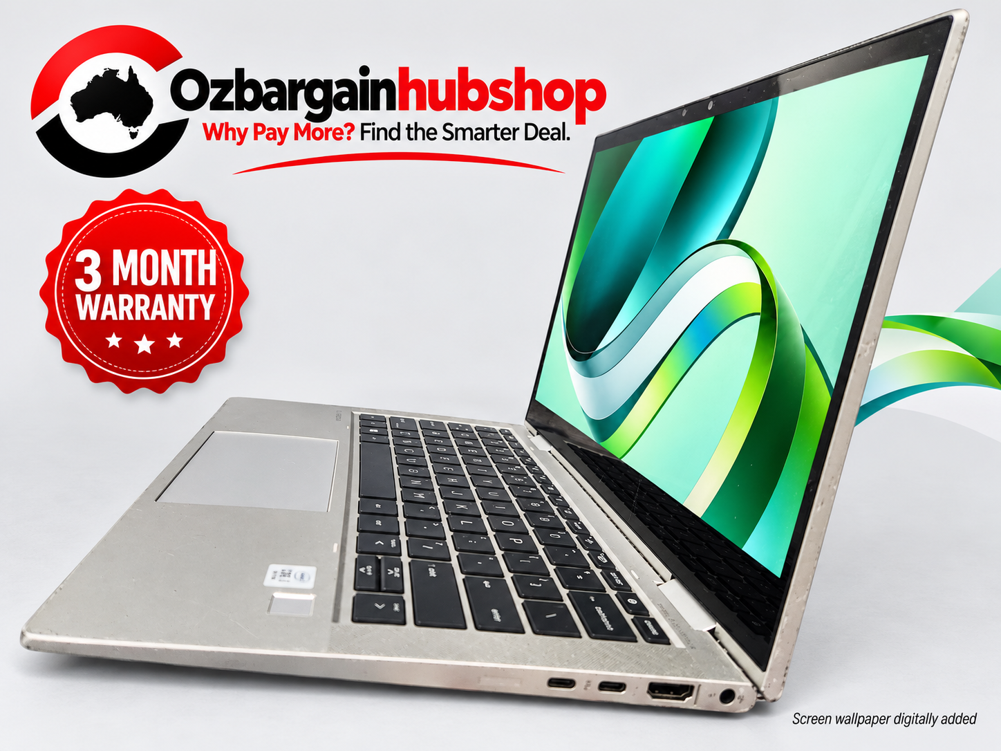 HP EliteBook x360 830 G7 enhanced branded photograph