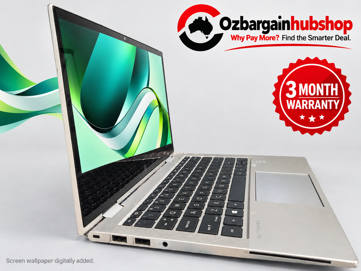 HP EliteBook x360 830 G7 enhanced branded photograph