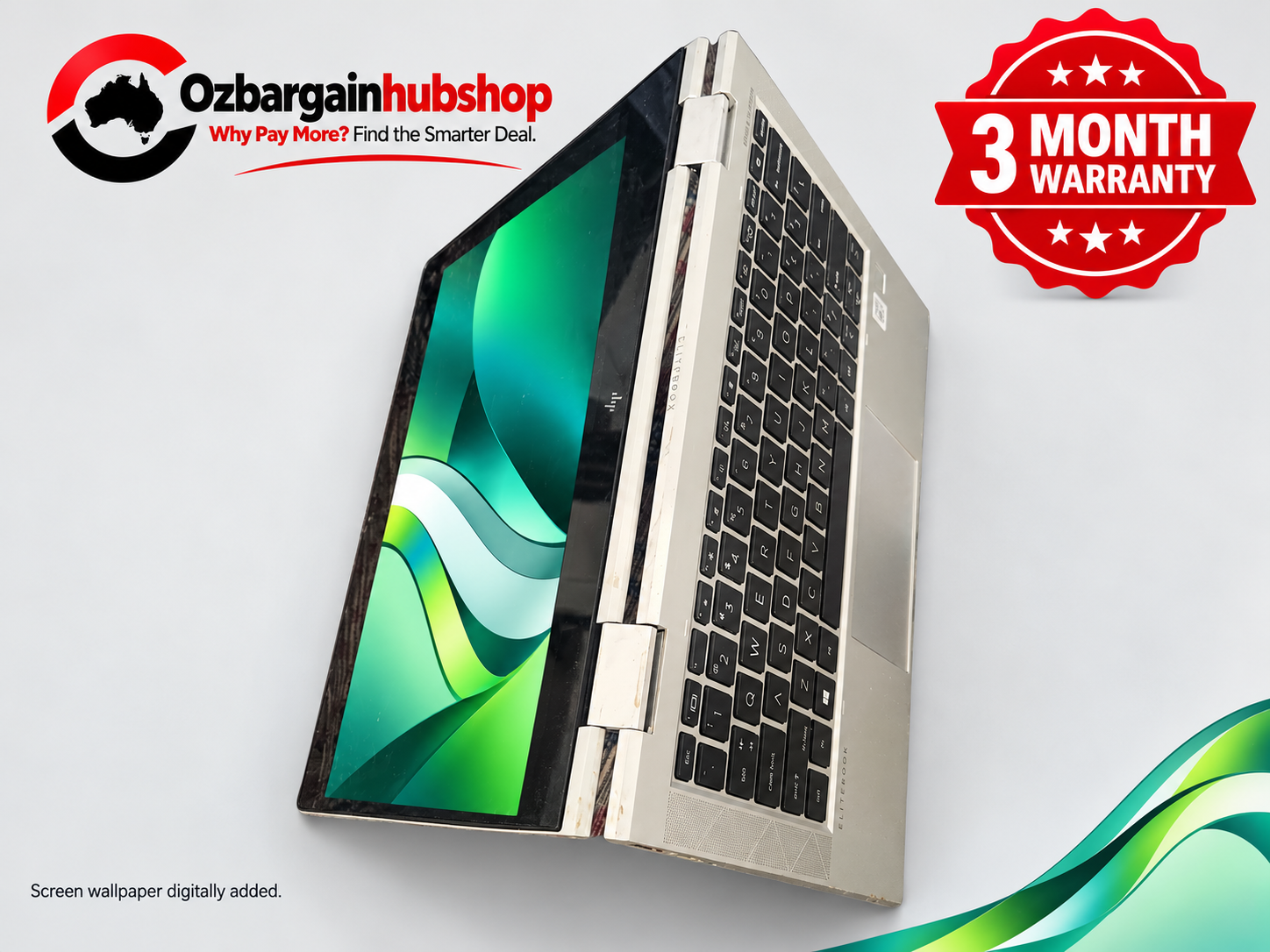 HP EliteBook x360 830 G7 enhanced branded photograph